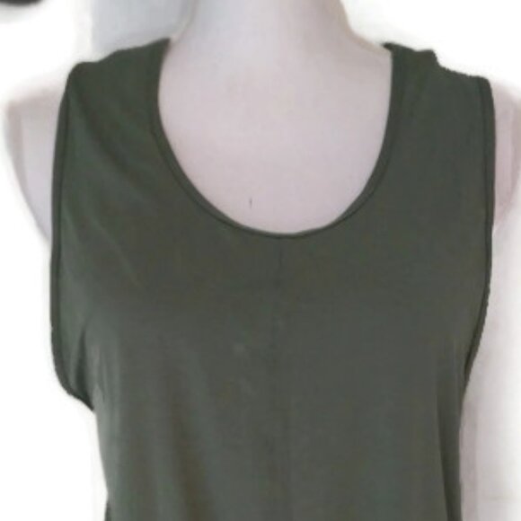 Lululemon Athletica Knot Tie Front Tank Top in Sage Green Size 8 - Picture 3 of 8